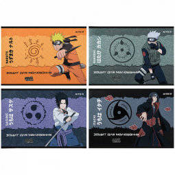 Альбом для малювання Naruto 12 аркушів  Kite NR23-241
