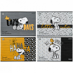Альбом для малювання Snoopy 12 аркушів  Kite SN23-241