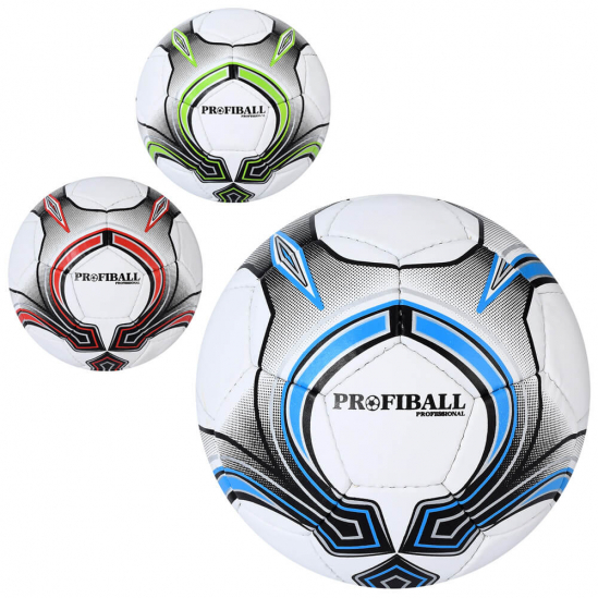 Мяч футбольний розмір 5 матеріал ПУ вага 420г 2500-220 - фото 1