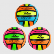 Мяч волейбольний вага 280 г матеріал мякий PVC TK Sport C62444