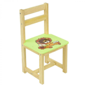 Дитячий стілець Лев висота 54 см колір салатовий Мася 4014