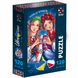 Пазли «Poland-Ukraine» 120 елементів Vladi Toys DT100-16
