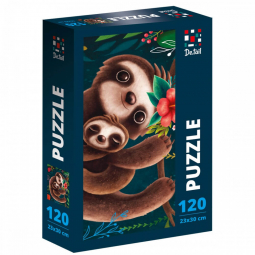 Пазли «Cute sloth» 120 елементів Vladi Toys DT100-06
