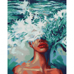 Картина алмазна мозаїка «Океанія» розмір 40-50 см Brushme DBS1059