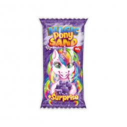 Кінетичний пісок Magic Pony Sand фіолетовий вага 150 г Danko Toys MPS-01-03