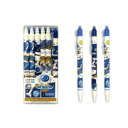 Ручка гелева Space з термостатним чорнилом 0,5 мм синя 12 шт K9825