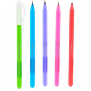 Ручка Soft Touch кулькова масляна синя 30 шт 1Вересня 411079