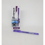 Ручка масляна Hiper Inspire 0,7 мм фіолетова 10 шт Hiper HO-115фиол