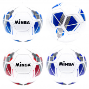 Мяч футбольний матеріал TPU вага 340 г Minsa BT-FB-0350