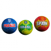 Мяч футбольний розмір 5 матеріал ПУ вага 400 г 3 види 2500-293