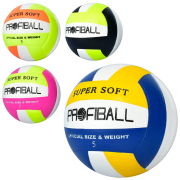 Мяч волейбольний розмір 5 матеріал ПВХ вага 260 4 види MS3361
