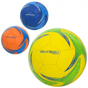 Мяч футбольний розмір 5 матеріал ПУ вага 400 г 3 види 2500-262