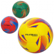 Мяч футбольний розмір 5 матеріал ПУ вага 400 г 3 види 2500-265