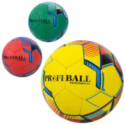 Мяч футбольний розмір 5 матеріал ПУ вага 400 г 3 види 2500-266
