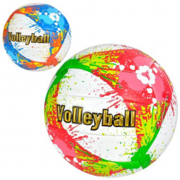 Мяч волейбольний 2 види матеріал мякий PVC вага 260 г розмір 5 MS3545