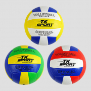 М`яч волейбольний 3 види матеріал PVC вага 280 г розмір 5 TK Sport C62442