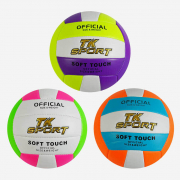 М`яч волейбольний 3 види матеріал PVC вага 280 г розмір 5 TK Sport C60966