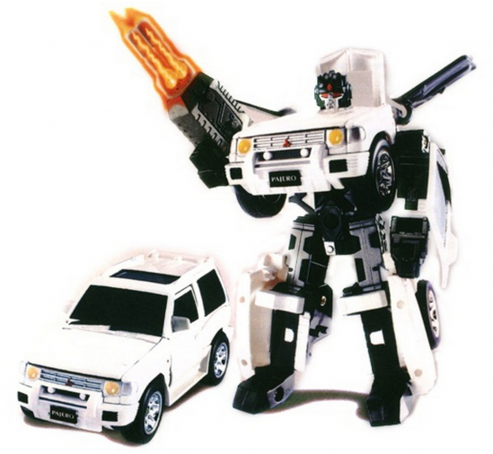 Робот-трансформер Roadbot «Mitsubishi Pajero» - фото 1