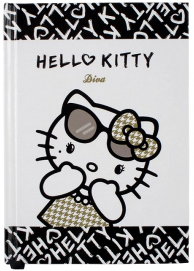 Блокнот А6 Hello Kitty Diva (80 листов) - фото 1