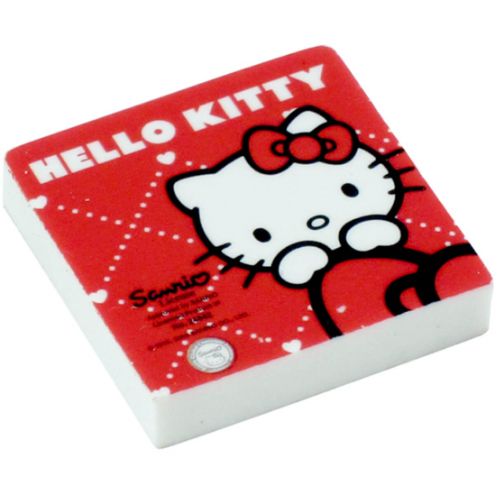 Ластик квадратный Hello Kitty - фото 1