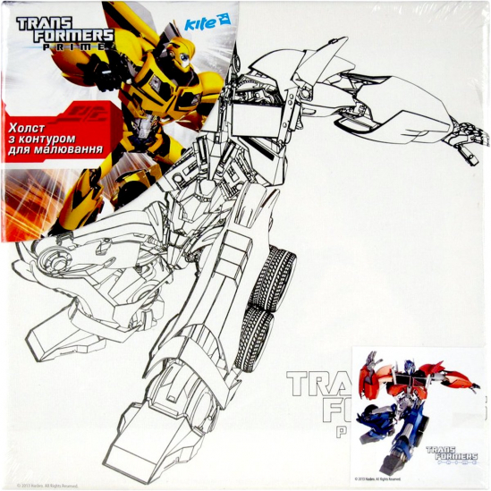 Холст для рисования с контуром Transformers - фото 1