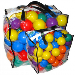 Мягкие шарики в сумке