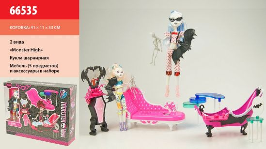 Кукла Monster High с мебелью - фото 2