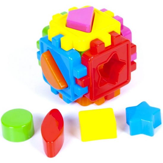Сортер «Куб с фигурками» - фото 1