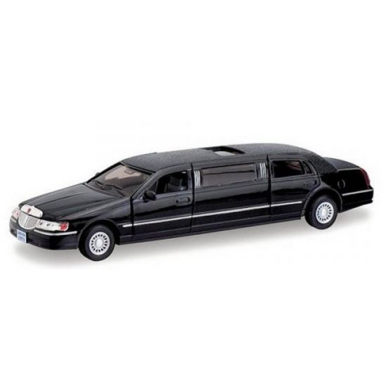 Машинка Kinsmart Ford Lincoln Town Car Stretch Limousin - фото 3