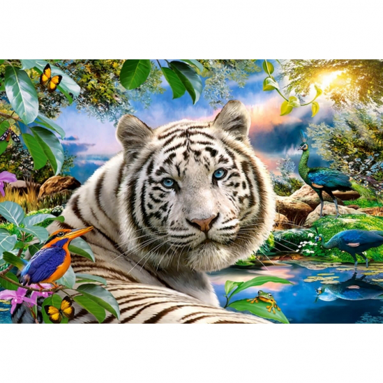 Пазлы Castorland «Тигр» 1500 эл - фото 1