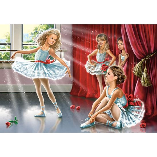 Пазлы Castorland «Школа балета» 120 дет - фото 1