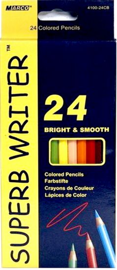 Набор цветных карандашей Superb Writer - фото 1