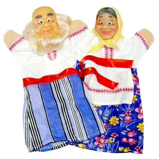 Набор кукол-рукавичек «Дед и Бабка» - фото 3