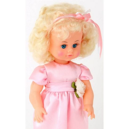 Кукла Милана нарядная в розовом платье - фото 2