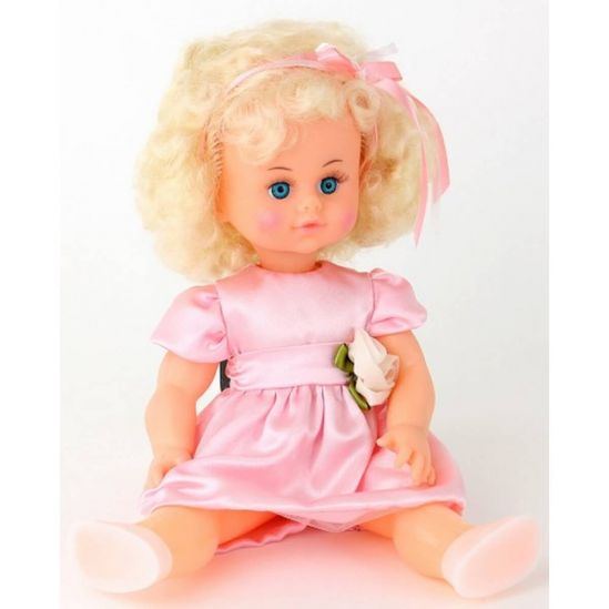 Кукла Милана нарядная в розовом платье - фото 3