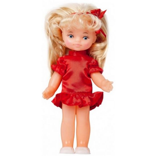 Кукла Татьяна нарядная в красном платье - фото 1