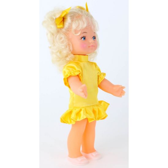 Кукла Татьяна нарядная в желтом платье - фото 4