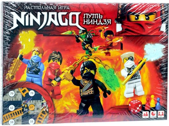 Настольная игра «Ninjago» маленькая на русском языке - фото 1