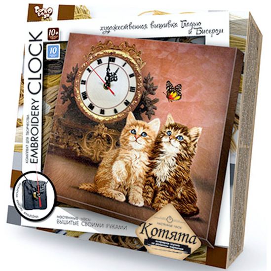 Набор для творчества «Часы Embroidery clock» - фото 1
