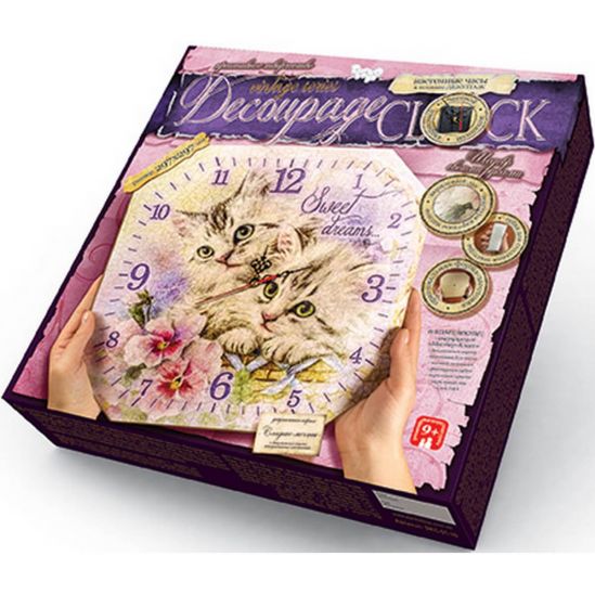 Набор для творчества «Decoupage Clock» - фото 1