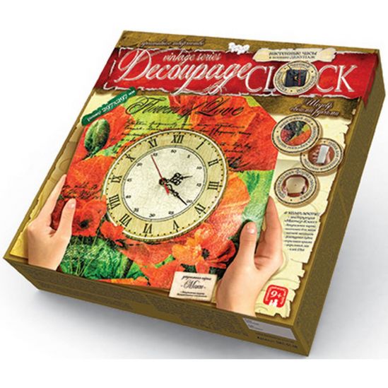 Набор для творчества «Decoupage Clock» - фото 3
