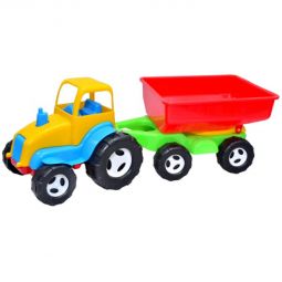 Детский трактор с прицепом Kinderway