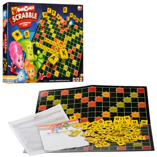 Большая настольная игра Фиксики Scrabble - фото 1
