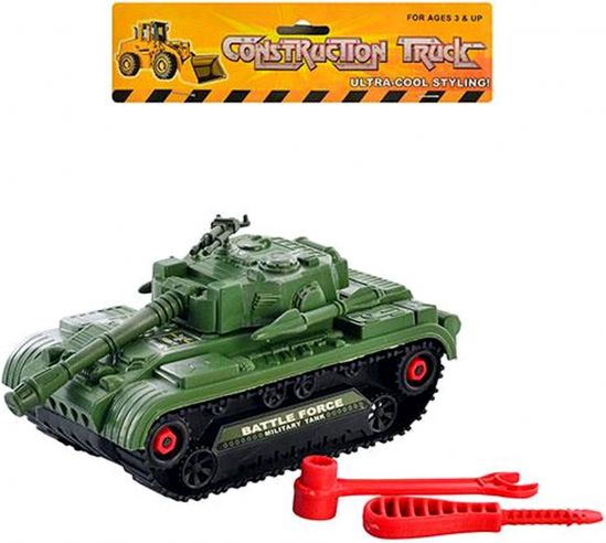 Инерционный детский танк - фото 1