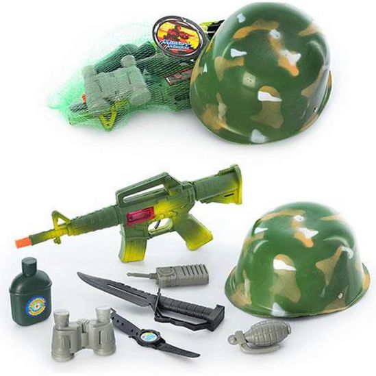 Набор военный игрушечный - фото 1
