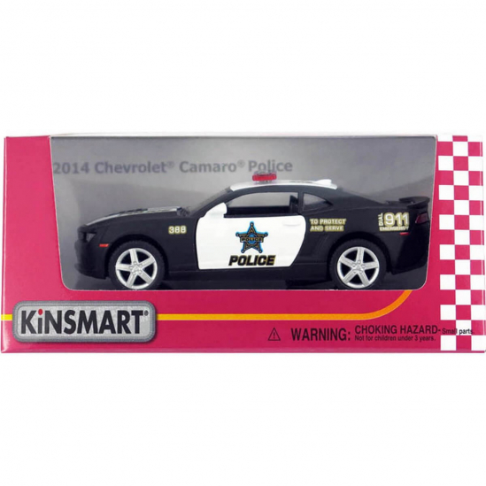 Машинка Kinsmart «Chevrolet Camaro Police» - фото 2