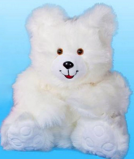 Мягкая игрушка Медведь Сластена белый - фото 1