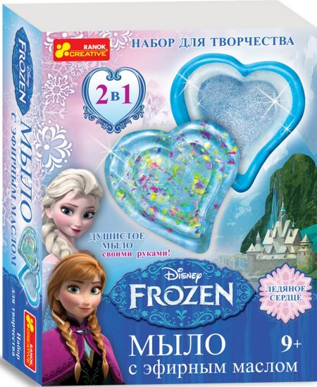 Набор для мыловарения «Бриллиантовое сердце Frozen» - фото 1