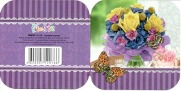Мини-открытка Букет цветов