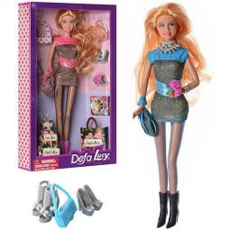 Кукла Defa с аксессуарами и обувью